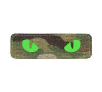 M-Tac® Cat Eyes Laser Cut GID Aufnäher - Multicam/Grün