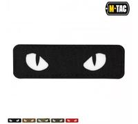 M-Tac - Cat Eyes - Fluoszierender 3D-Aufnäher mit Katzenaugen-Symbol - Black/GID