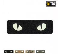 M-Tac - Cat Eyes Type 2 Laser Cut - Fluoreszierender Aufnäher mit Katzenaugen-Symbol - Black/GID