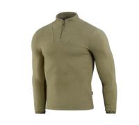 M-Tac Herren Fleecejacke Delta Fleece, Warme Taktische Outdoor Jacke, Atmungsaktiv, Leicht, Weich, Daumenlöcher, Perfekt für Militär, Wandern, Trekking, Camping, Survival, Sport & Alltag, Tan, 3XL
