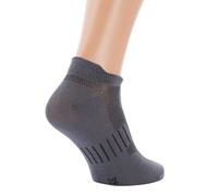 M-Tac Herren Sommer Sneaker Socken - Atmungsaktiv, Leicht, Sport & Outdoor, Baumwolle, Niedrig geschnitten, Dark Grey, 39-42