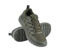 M-Tac Herren Sommer Trekking Schuhe - Atmungsaktive Outdoor Sportschuhe mit Eva-Sohle, Leichte Wanderschuhe mit Stoßschutz, Dark Olive, 42 EU