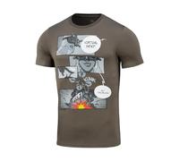 M-Tac - T-shirt Comics Drone Girl - Dark Olive XL