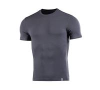 M-Tac Herren Taktisches Hemd Militär Kurzarm Athletic T-Shirt - Grau - Groß