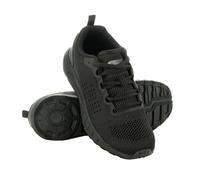 M-Tac Herren Trekking Schuhe Summer Light - Leichte Taktische Outdoor Sneaker mit Eva-Sohle, Atmungsaktive Sommer Sportschuhe, Schwarz (schwarz), 46 EU