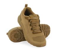 M-Tac Herren Trekking Schuhe Summer Light - Leichte Taktische Outdoor Sneaker mit Eva-Sohle, Atmungsaktive Sommer Sportschuhe, Coyote, 47 EU