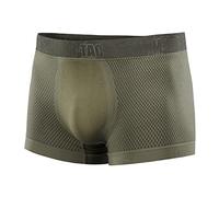 M-Tac Hexagon Taktische Unterwäsche für Herren - Boxershorts - atmungsaktive feuchtigkeitsableitende Unterhose, Oliv/Blatt für mich (Leaf It to Me), X-Large