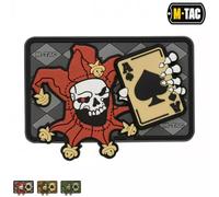 M-Tac® Joker Skull 3D PVC Patch - alle verfügbaren Farben Coyote