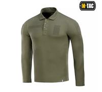 M-Tac® Langarm-Taktik-Poloshirt 65/35 - Army Olive 3XL