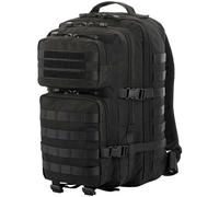 M-Tac Large Assault Pack 36L - Taktischer Rucksack mit MOLLE-System, 2 Hauptfächer, Zusätzliche Reißverschlussfächer, Einstellbare Träger, Belüftungssystem, Ideal für Wanderungen, Black