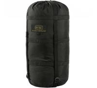 M-Tac Kompressionssack für Schlafsack, Militär, wasserabweisend, Kompressionsbeutel, leicht, Nylon, für Reisen, Camping, Wandern, Outdoor (Schwarz, L - 24 Liter)