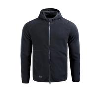 M-Tac Lite Micro Fleece Hoodie Sweatshirt, Dark Navy Blue, L