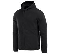 M-Tac - Lite Microfleece-Kapuzenpulli aus Fleece - Schwarz 3XL