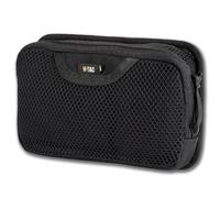 M-Tac Moduuläre Reißverschluss-Tasche mit Netzfach für Rucksäcke und Taschen, Cordura 1000D, kompatibel mit Velcro-Panels, ideal für EDC & Organisation von Ausrüstung, 19 x 13 cm, Black