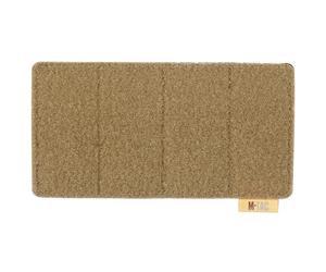 M-Tac - MOLLE - Velcro-Klettfläche für Aufnäher 160 x 85 - Coyote