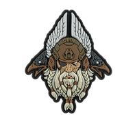M-Tac - Odin Tactical 3D PVC Aufnäher - White/Coyote