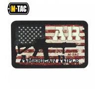 M-Tac® Patch AR-15 Amerikanisches Gewehr - alle verfügbaren Farben Black/GID