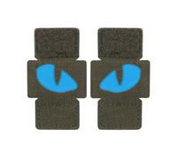 M-Tac Patch Tigeraugen Laserschnitt (paar)