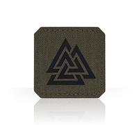 M-Tac Patch Valcnut Laser Cut, Ranger Green/Black