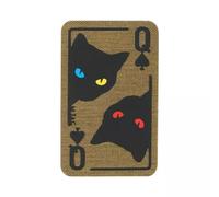 M-Tac® Pik-Dame-Patch - Coyote/Schwarz