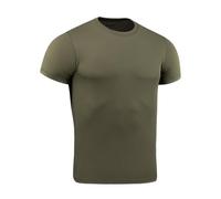 M-Tac Schweiss Herren T-Shirt Sommer Basic schweißableitendes Sportshirt Kurzarm, Olive, L