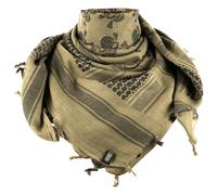 M-Tac - Shemagh Pirate Skull Gesichtsschutz Arafat - Olive/Black
