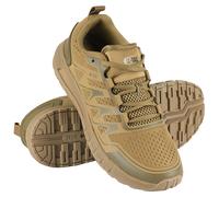M-Tac Herren Sommer Trekking Schuhe - Atmungsaktive Outdoor Sportschuhe mit Eva-Sohle, Leichte Wanderschuhe mit Stoßschutz, Coyote, 38 EU