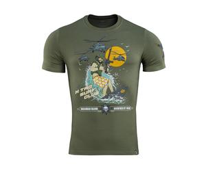 M-Tac - Surf Club - T-Shirt - Light Olive 3XL
