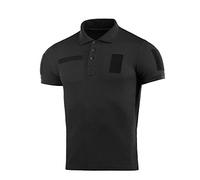 M-Tac Tactical Performance Poloshirt für Herren, Baumwolle, 65/35, Militär-Stil - Schwarz - 3X-Groß