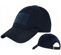 M-Tac Taktische Baseballkappe Rip-Stop - Flexibel, Wasserabweisend & Atmungsaktiv mit Klettverschluss für Outdoor & Taktische Einsätze, Dark Navy Blue, S/M