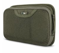 M-Tac Taktische Tasche Einsatz Modularer Organizer Utility Admin Pouch Hakenverschlüsse - Netztasche (Ranger Green)