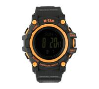 M-Tac - Adventure - Elektronische Multifunktionsuhr - Black/Orange