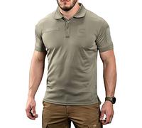 M-Tac Taktisches atmungsaktives Poloshirt - Militär schnell trocknend Coolmax Kurzarm T-Shirt für Herren, Ocp, Mittel