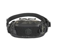 M-Tac Tasche Waist Elite Hex Gürteltasche Herren Tasche Hüfttasche Bauchtasche Tactical Taktisch Bag, Multicam Black/Black, Minimalistisch