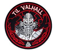 M-Tac - Til Valhall - Aufnäher - PVC Grey/Red