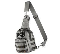 M-Tac - Urban Line City Oatrol Carabiner Bag - Slingpack 4 l - Grey