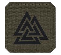 M-Tac - Valknut Laser Cut - Aufnäher - Ranger Green/Black