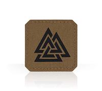 M-Tac - Valknut Laser Cut - Aufnäher - Coyote/Black