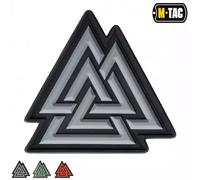 M-Tac® Valknut Patch PVC - alle verfügbaren Farben Black/Red