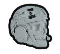 M-Tac War is Hell Operator Patch, grey, 3d Rubber Patch