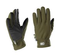 M-Tac Winterhandschuhe Softshell mit Thinsulate 40g - Winddicht, Wasserdicht, Touchscreen-kompatibel, Taktische Outdoor-Handschuhe, Olive, M