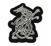 M-Tac® Wolf Patch (Stickerei) - Schwarz