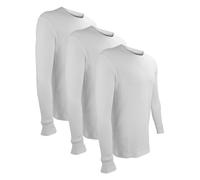 (M, Weiß (X3)) THMO - THMO - 3er Pack Herren Thermounterwäsche Oberteil