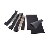 M2 Neopren Reparaturset/Hot Melt Patches zum Aufbügeln auf kaschiertem Neopren für eine dauerhafte und saubere Reparatur. 1x Nahtband 2,5cm x 100cm, 2x Flicken 10cm x 15cm