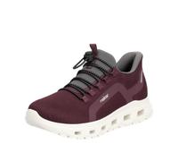Rieker Damen Sneaker M6066-30 Rot Größe 39