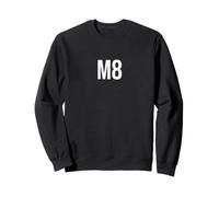 M8 Britischer Text-Slang Mate Sweatshirt