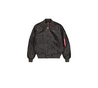 Bomberjacke ALPHA INDUSTRIES "Alpha Industries Men - Bomber Jackets MA-1 FL Vintage" Gr. L, schwarz (black) Herren Jacken (26343351-L) black
