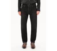 MAADOX CLASSIC STRAIGHT JEANS | Bio-Baumwoll Mix non stretch - schwarz (32-30)