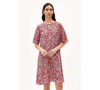 Armedangels - Maaerha Mosaic Lino Kleid Damen coral blush L