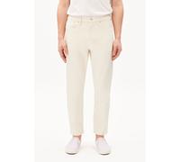 MAAKX RELAXED TAPERED JEANS | Bio-Baumwoll Mix Comfort Stretch - beige (33-34)